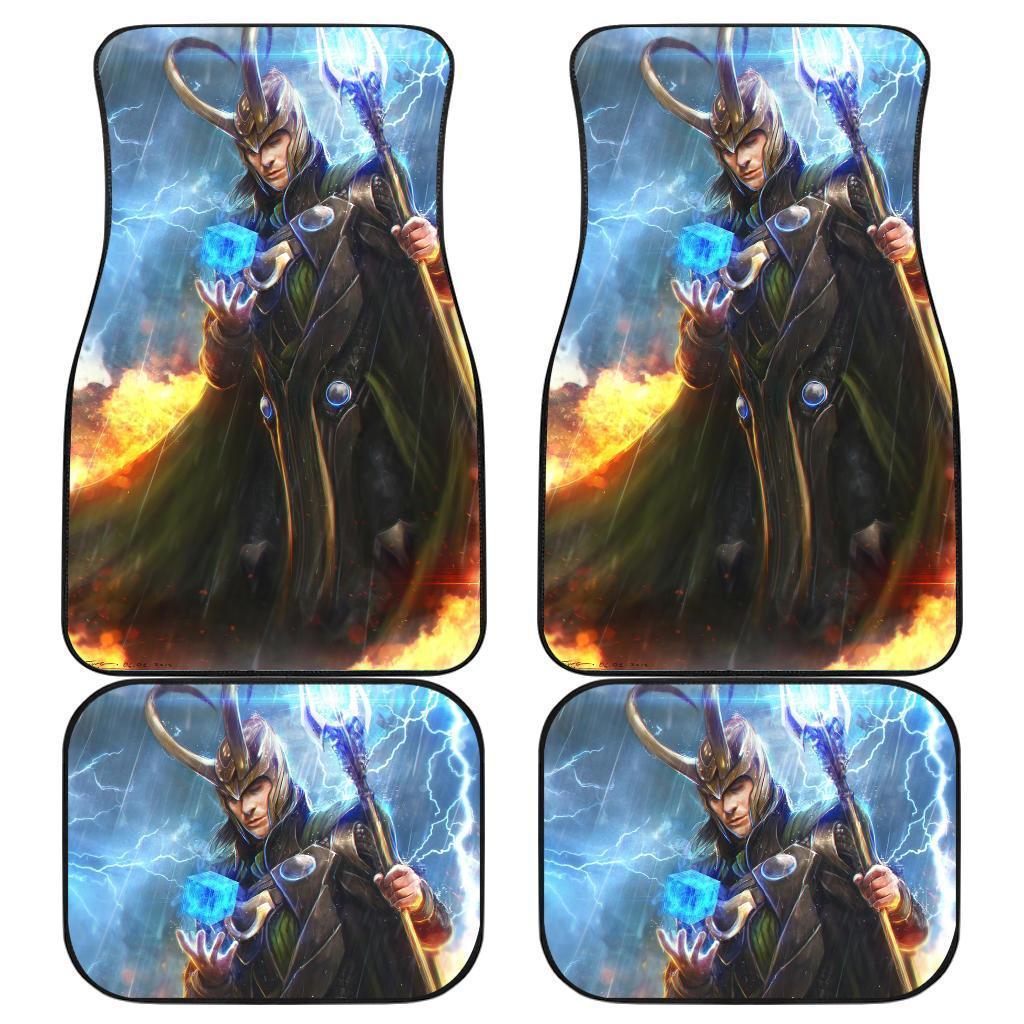 Loki Thunder Thor Car Floor Mats