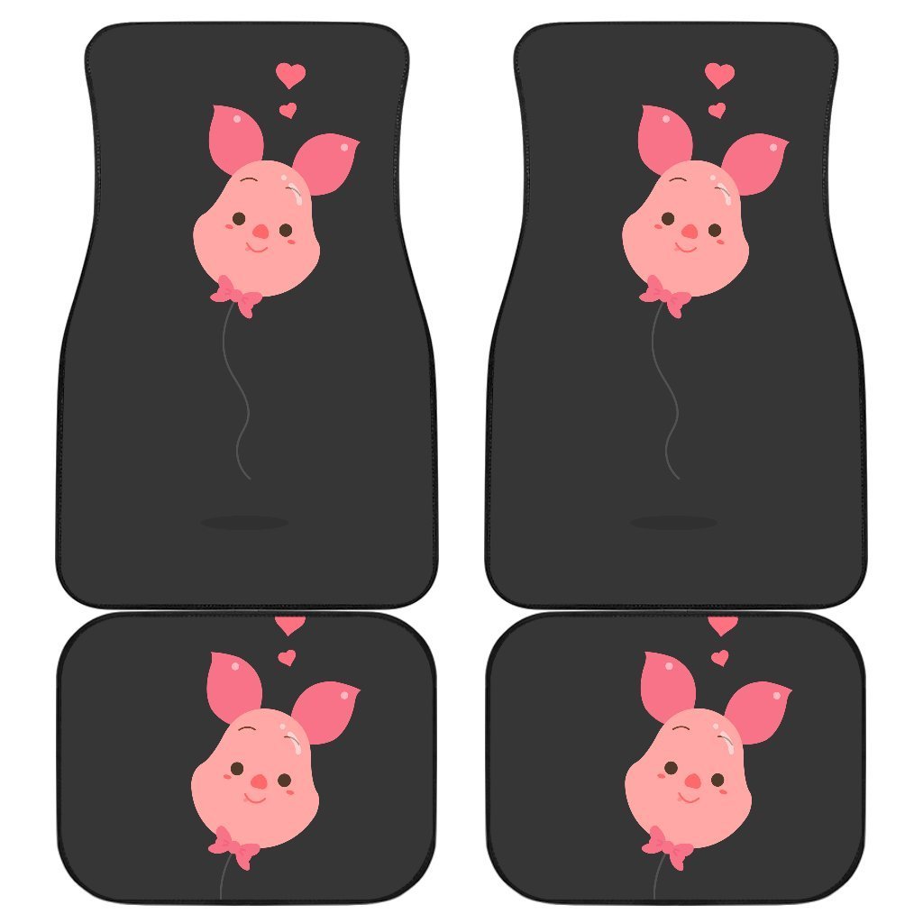 Piglet Cartoon Funny Walt Car Floor Mats