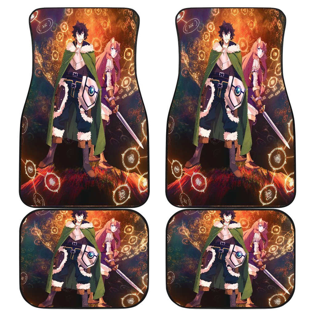 Tate No Yuusha No Nariagari Anime Car Floor Mats