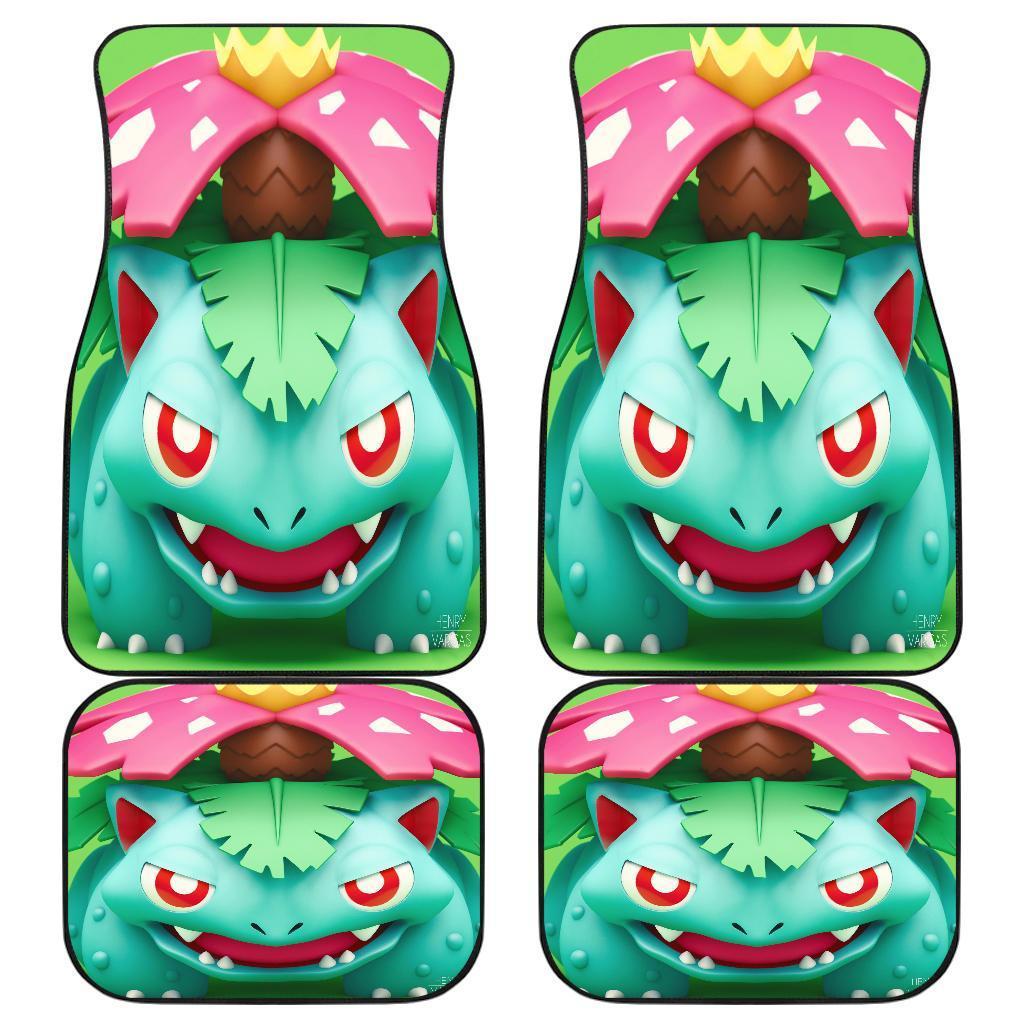 Pokemon Venusaur Face Car Floor Mats