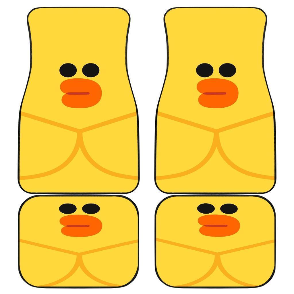 Yellow Chicken Car Floor Mats