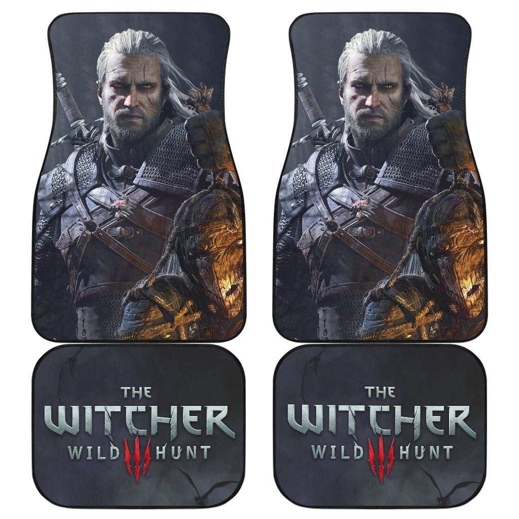 The Witcher 3: Wild Hunt Geralt Game Fan Gift Car Floor Mats