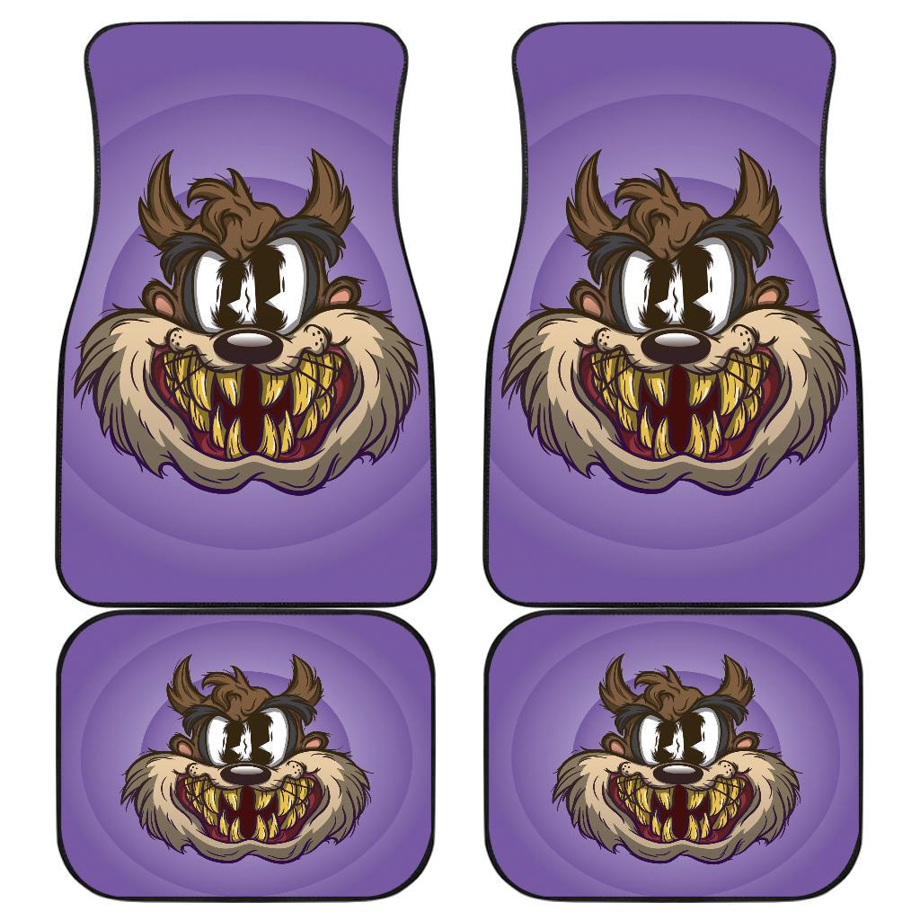 Tasmanian Devil Car Floor Mats Looney Tunes Cartoon