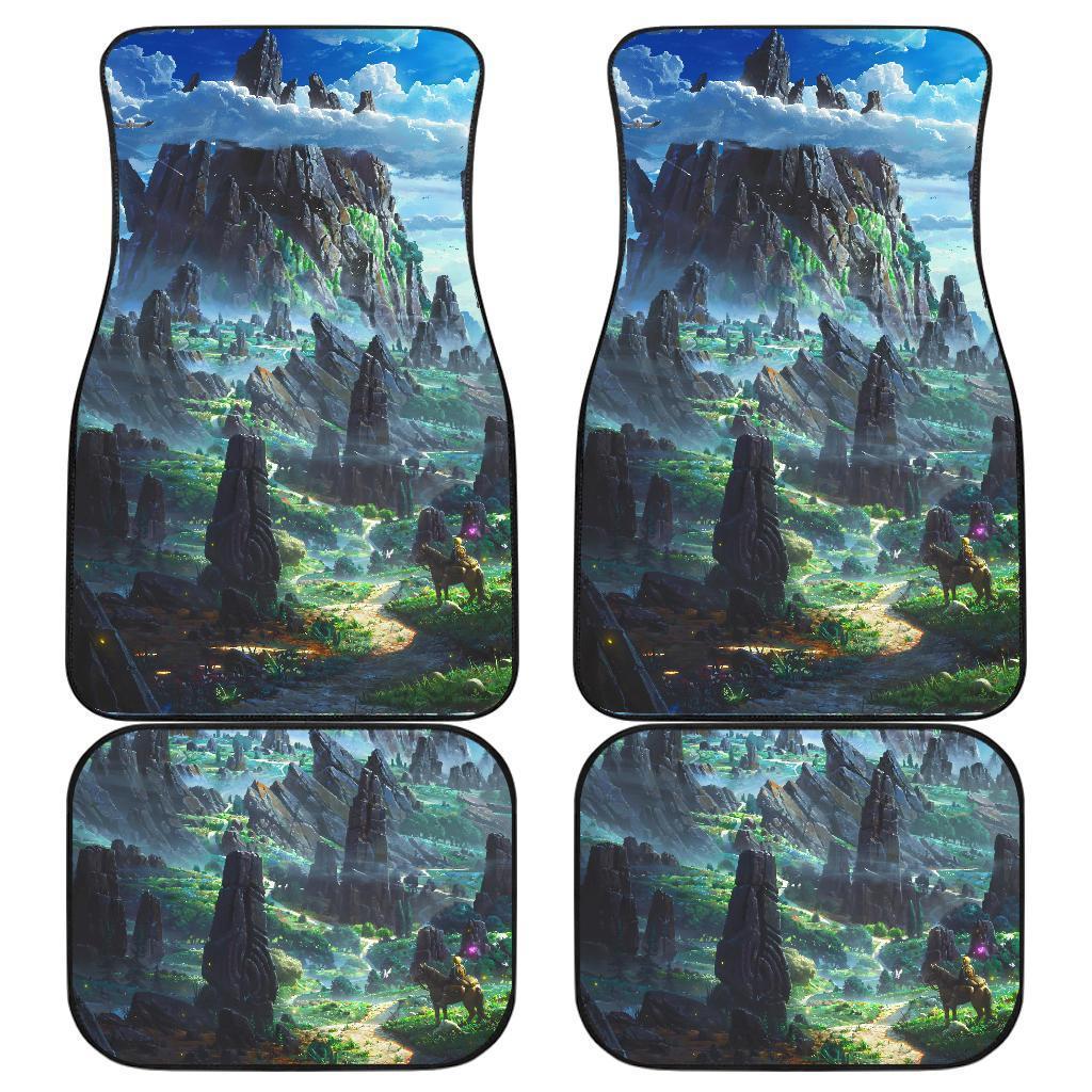 The Legend Of Zelda Sky View Car Floor Mats