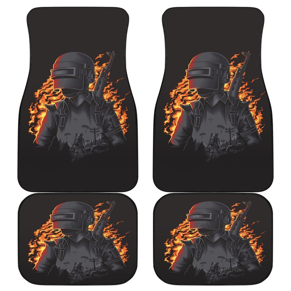 Pubg Suit Custom In Dark Theme Car Floor Mats