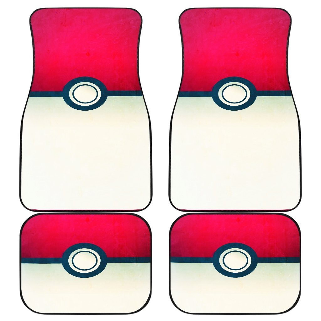 Pokemon Ball Custom Car Floor Mats