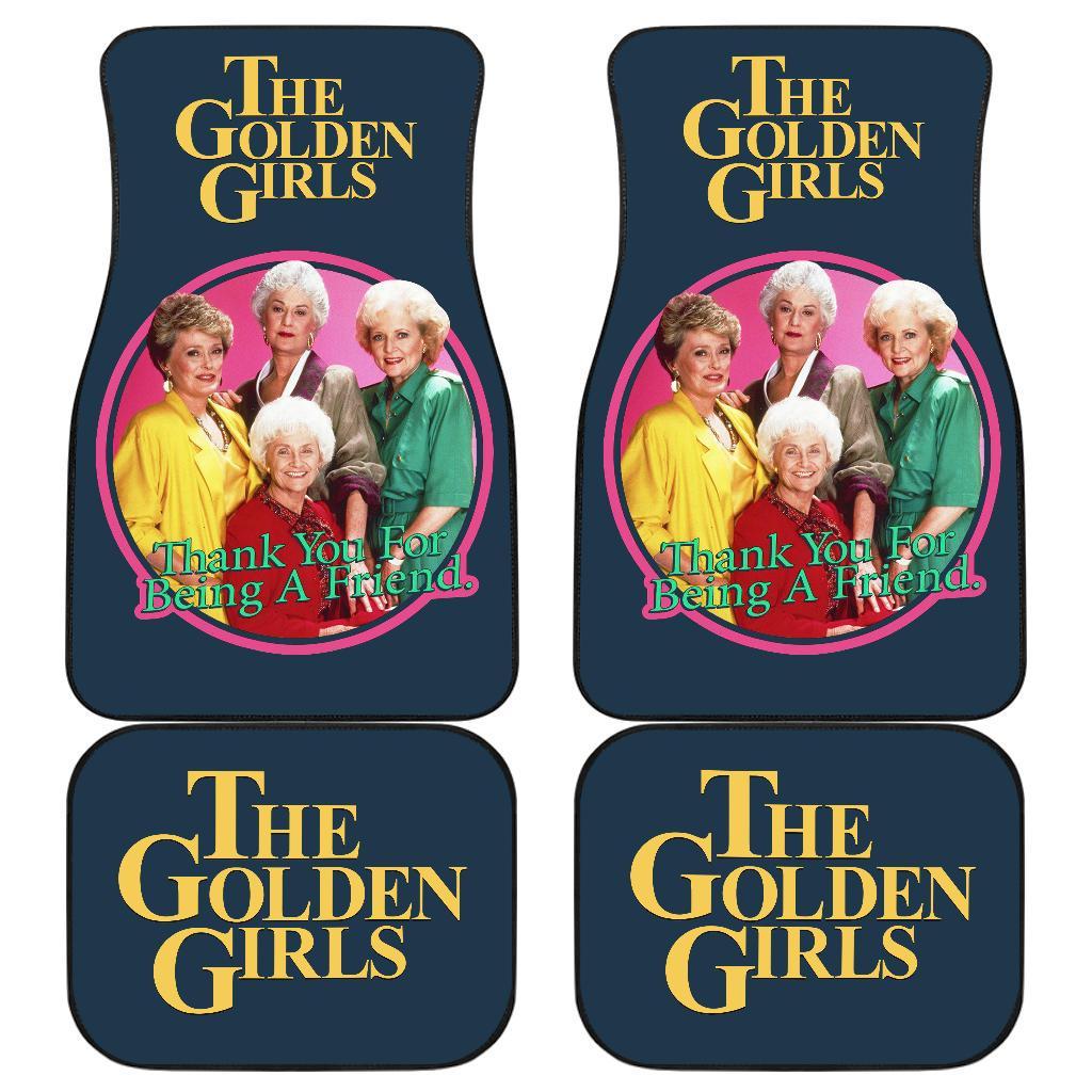 The Golden Girls Car Floor Mats Circle Friend Fan Gifts