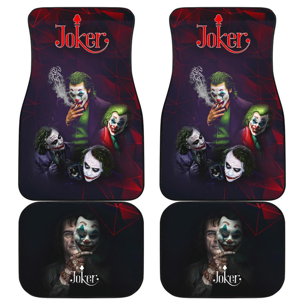 Joker Criminal Black Theme Car Floor Mats