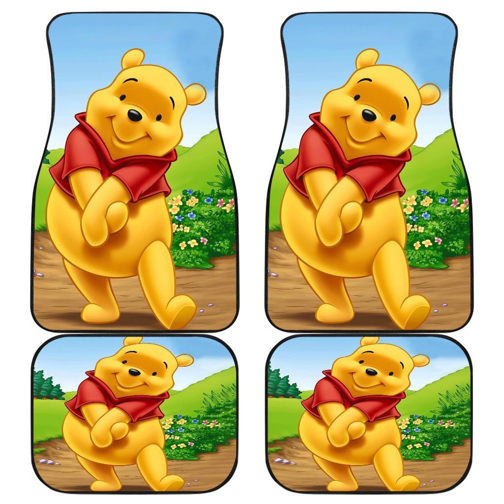 Pooh Casting Miss Smile Cartoon Car Floor Mats