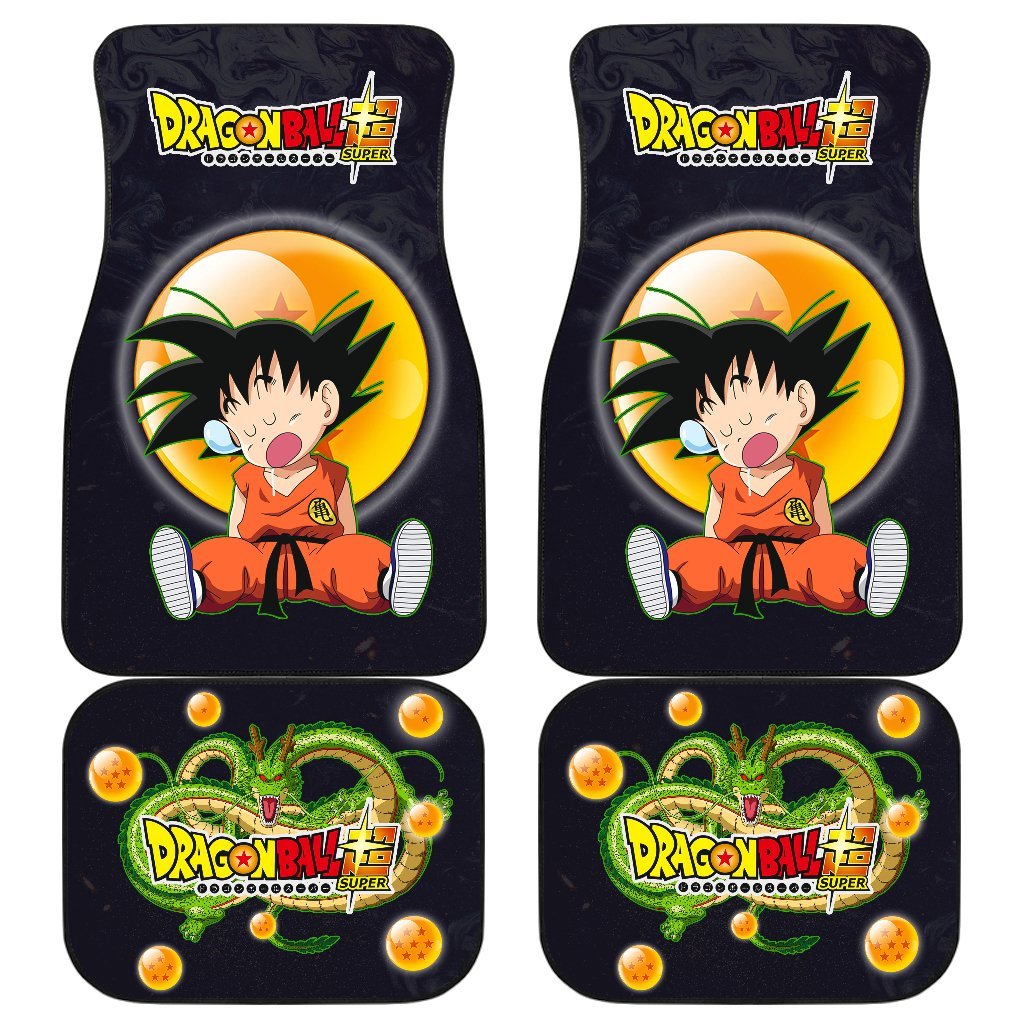 Anime Kid Goku Car Floor Mats