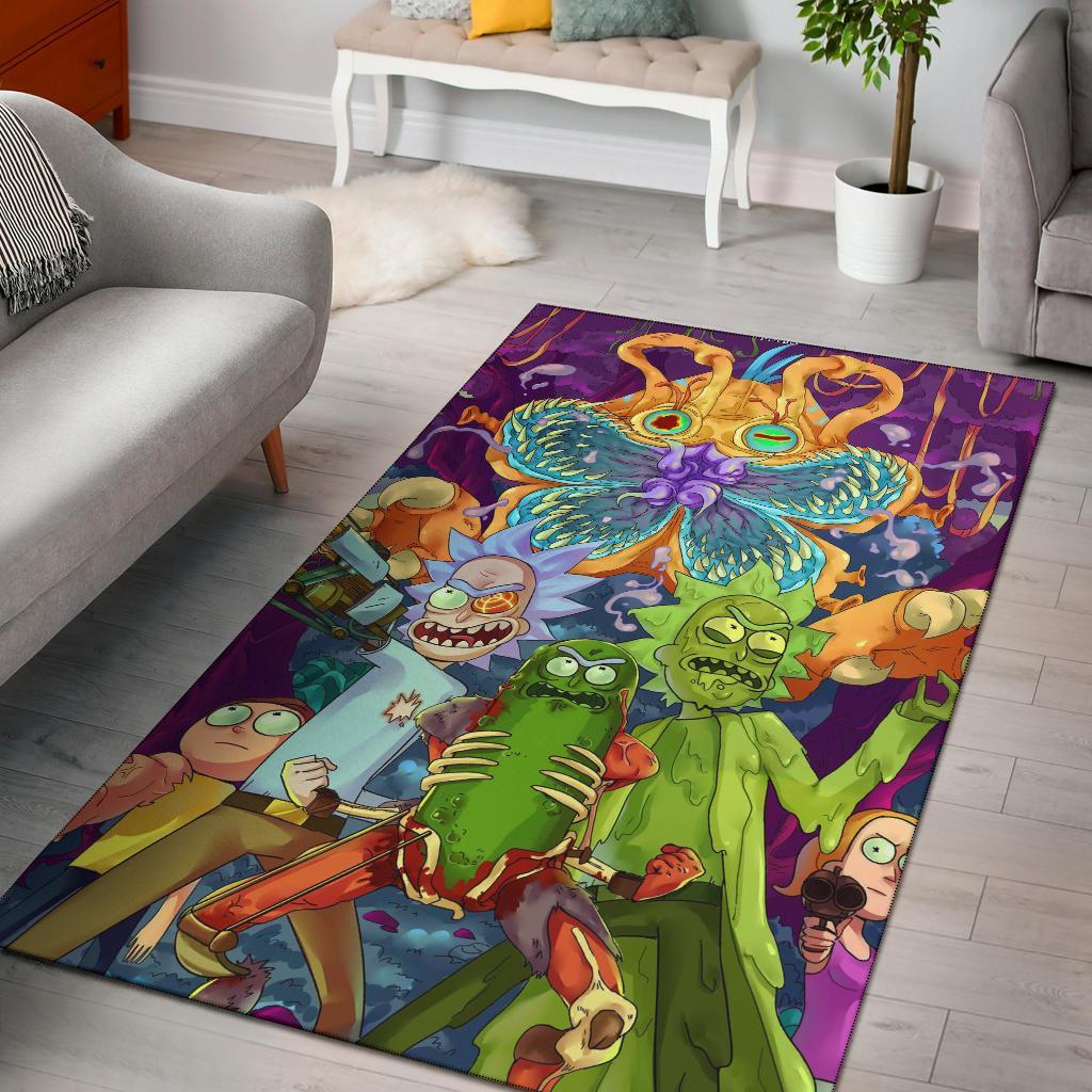 Rick And Morty 2 Area Rug Carpet