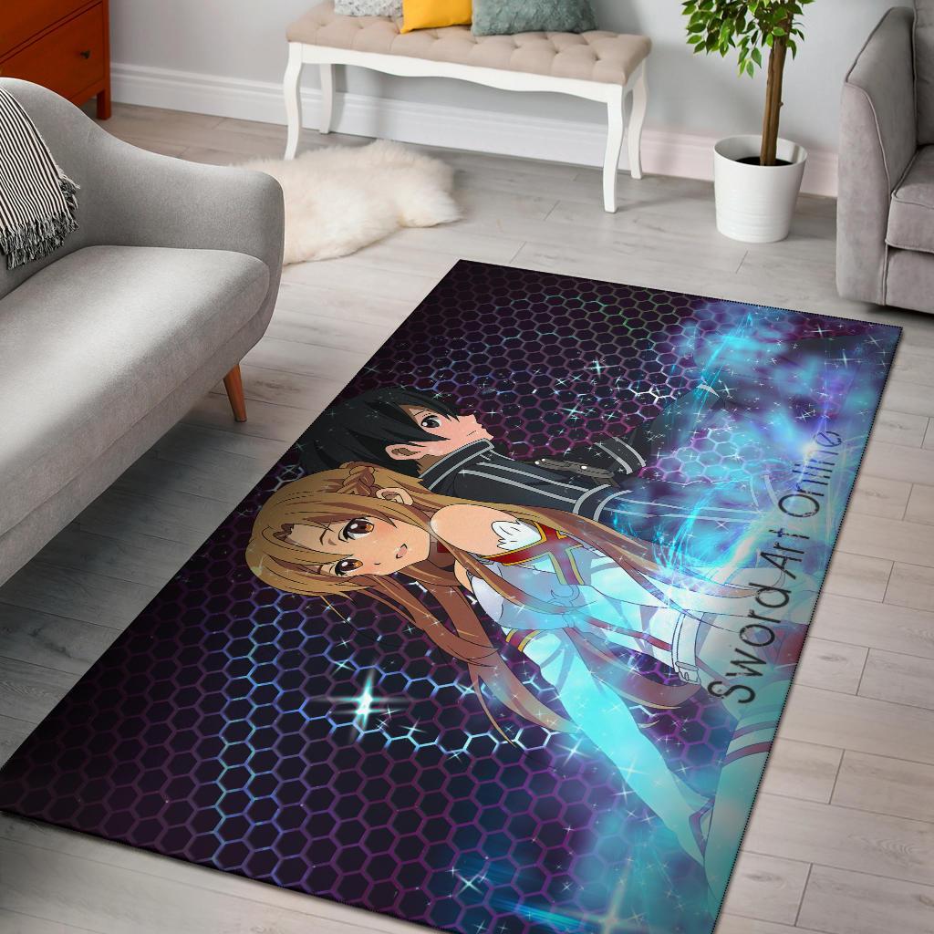 Sword Art Online Area Rug Carpet