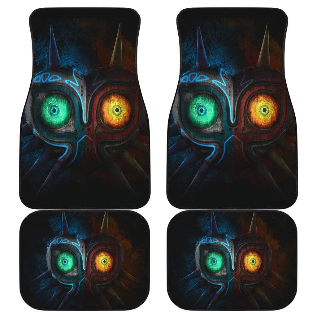 Majora Mask The Legend Of Zelda Evil Eyes Car Floor Mats