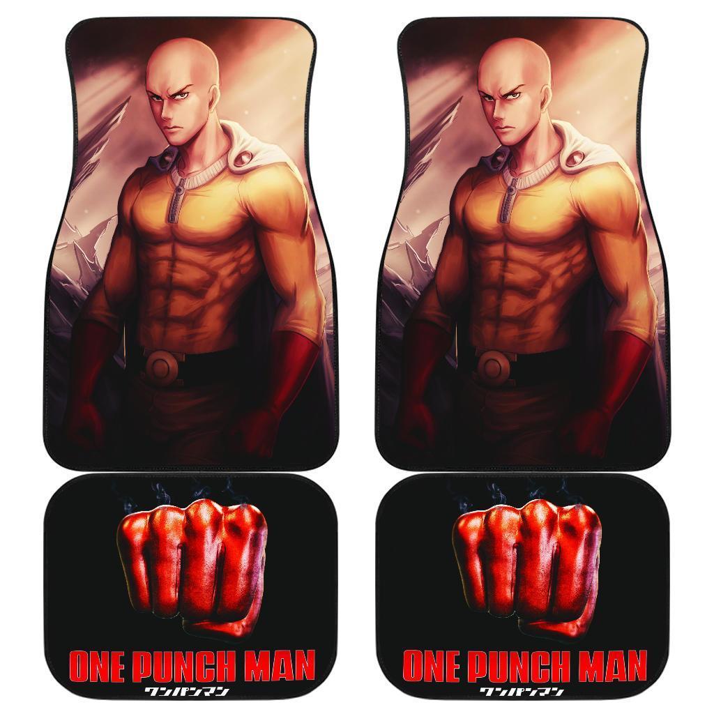 One Punch Man Brave Fist Car Floor Mats