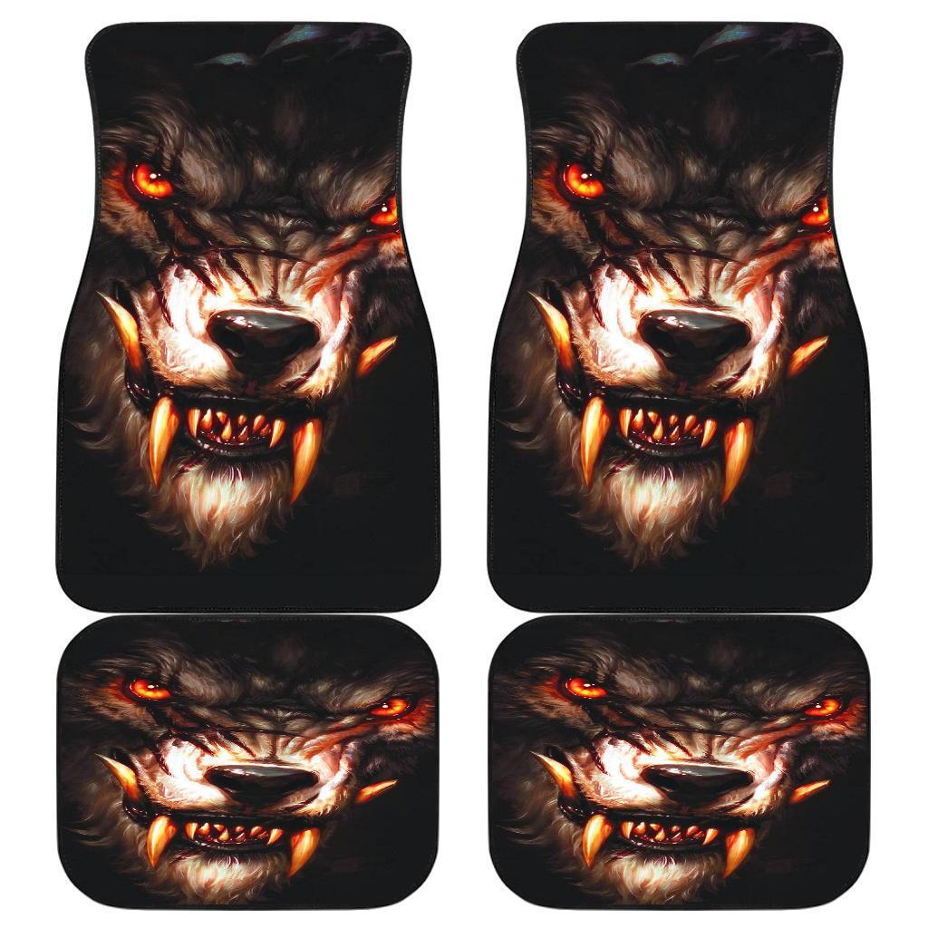 Werewolf Evil Animal Car Floor Mats