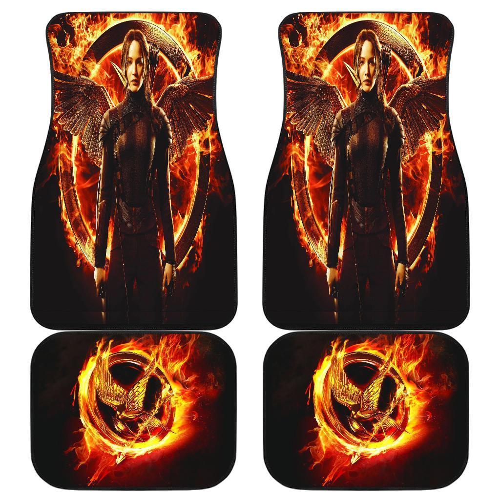 The Hunger Game Movie Series Car Floor Mats