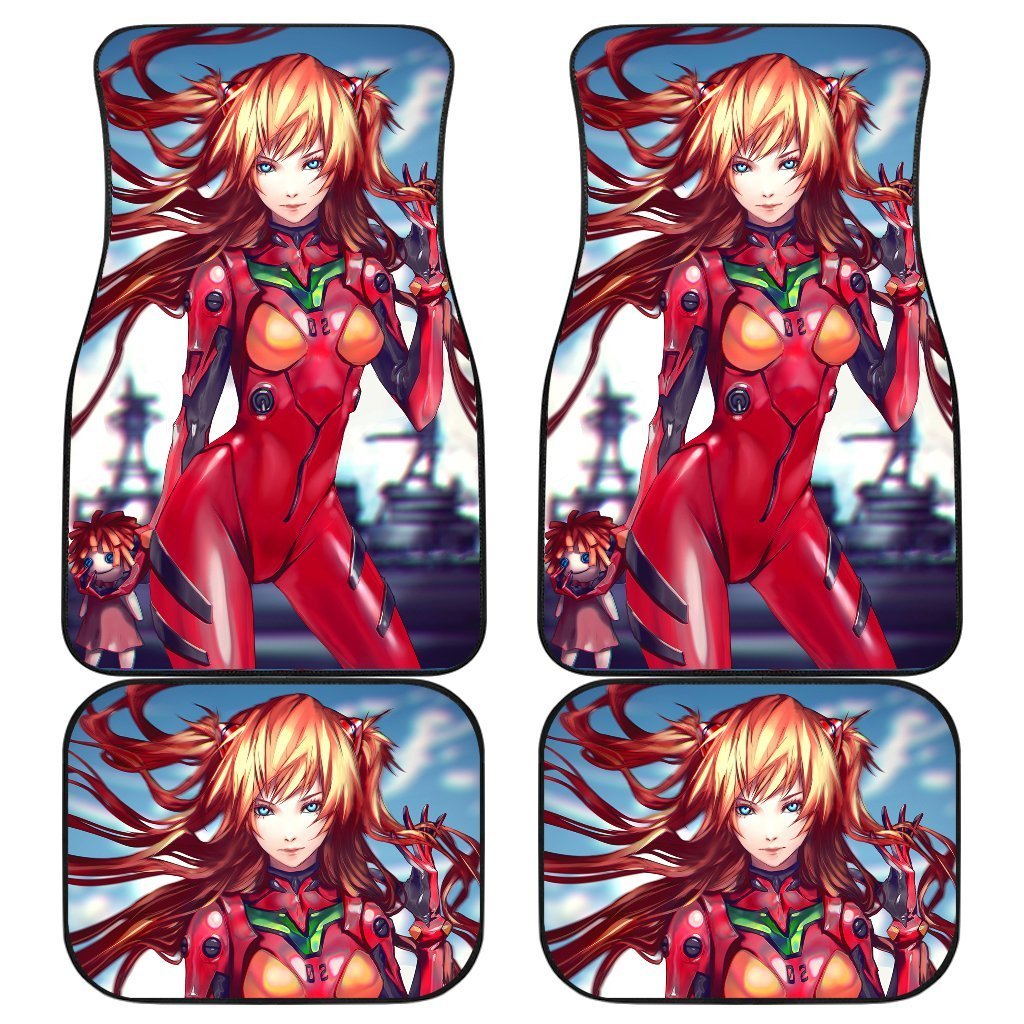 Asuka Anime Car Floor Mats