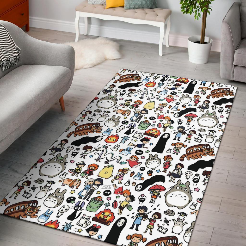 My Neighbor Totoro 3 Area Rug Carpet