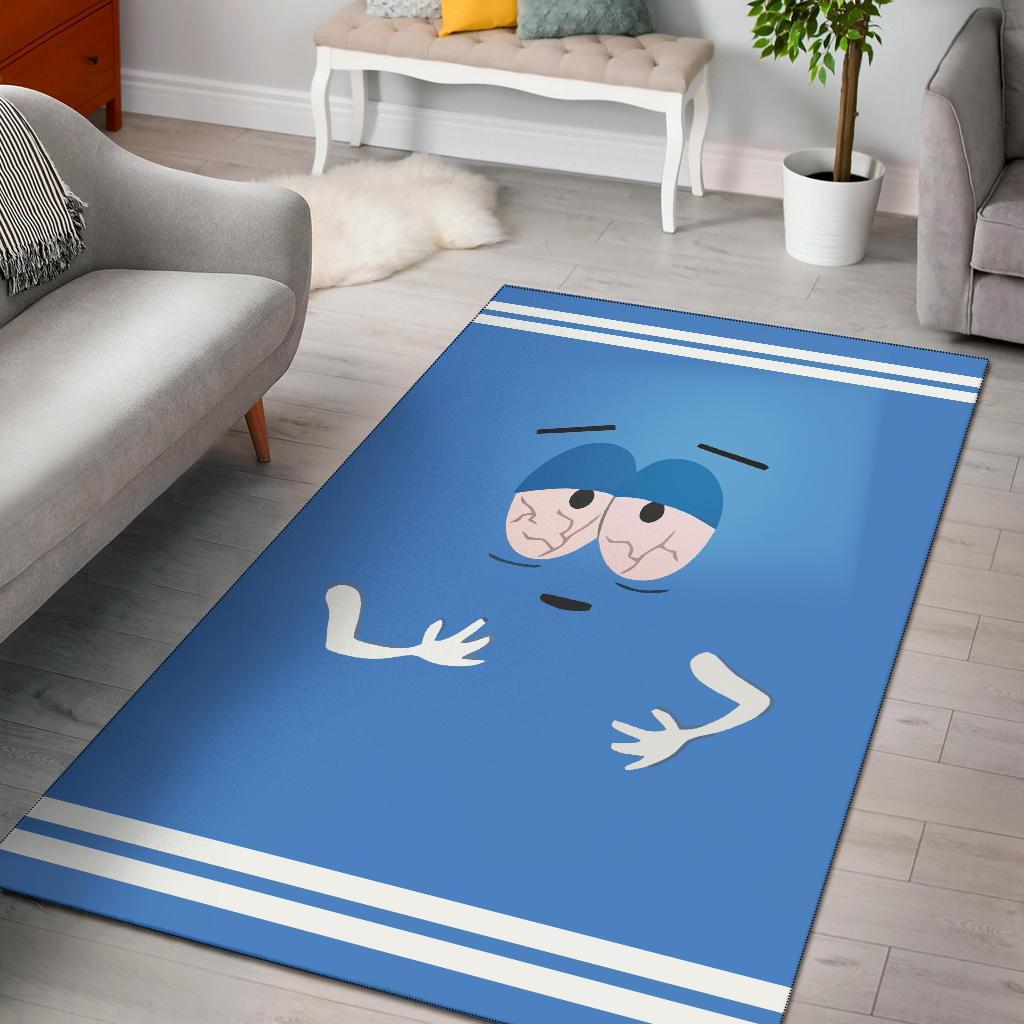 Blue Guy Area Rug Carpet