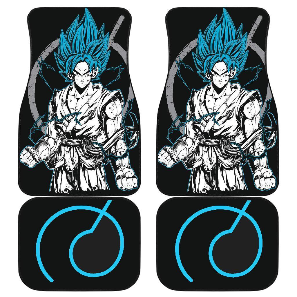 Goku Vegeta Blue Hair Dragon Ball Ultimate Car Floor Mats