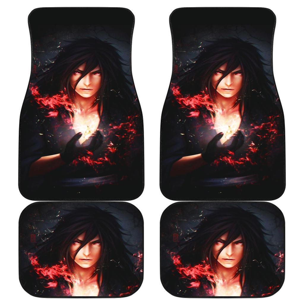 Uchiha Madara Art 3D Naruto Anime Car Floor Mats