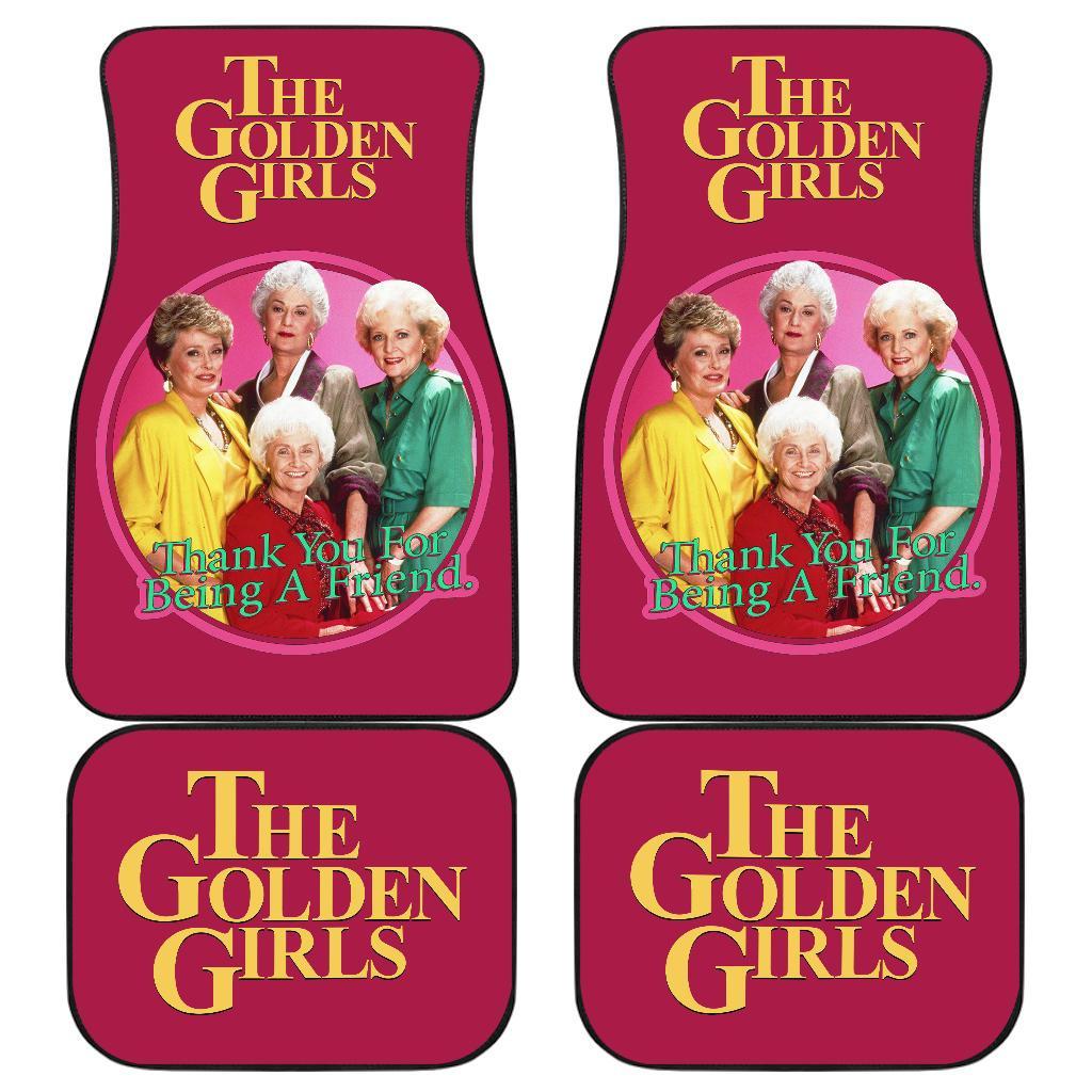 The Golden Girls Circle Friend Tv Show Car Floor Mats