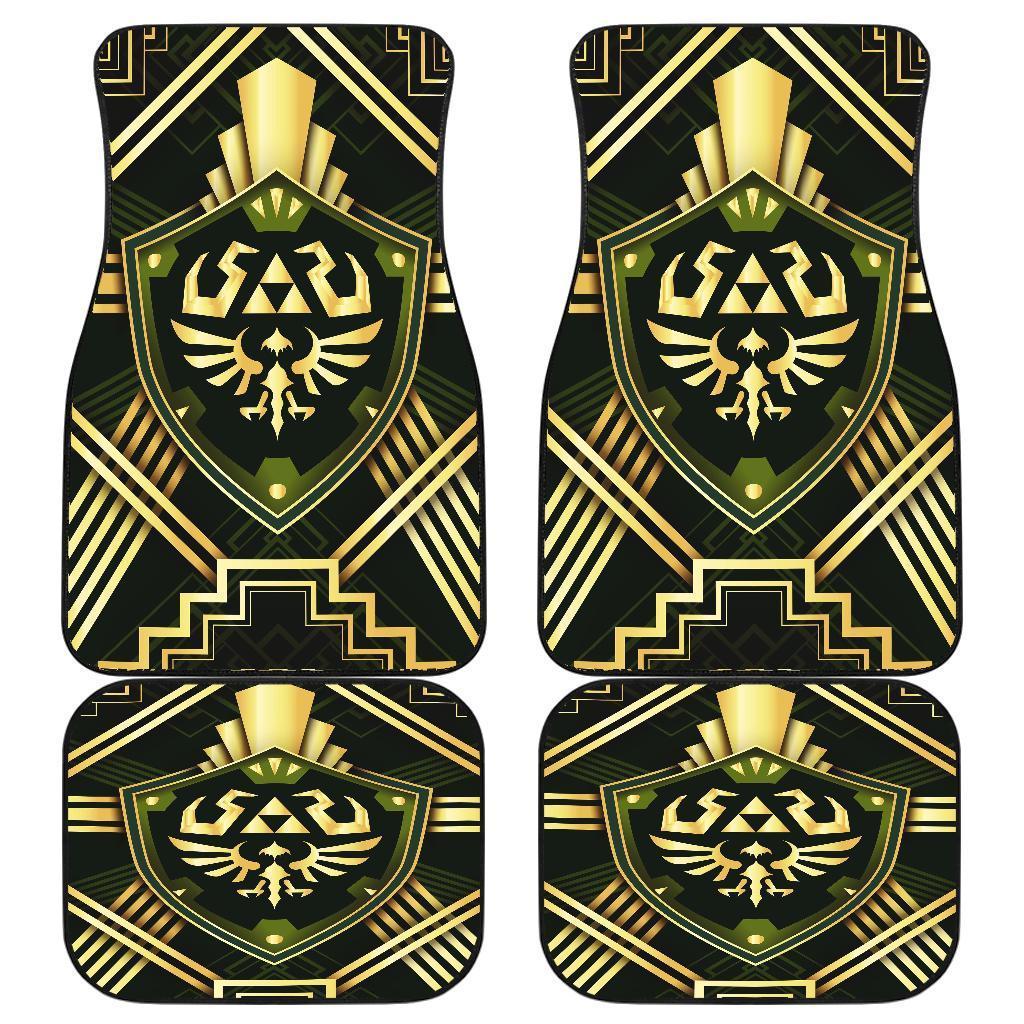 Legend Of Zelda Sheild Art Custom Car Floor Mats