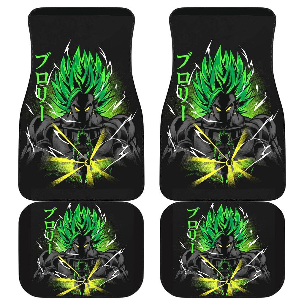 Broly Legendary Saiyan Dragon Ball Car Floor Mats