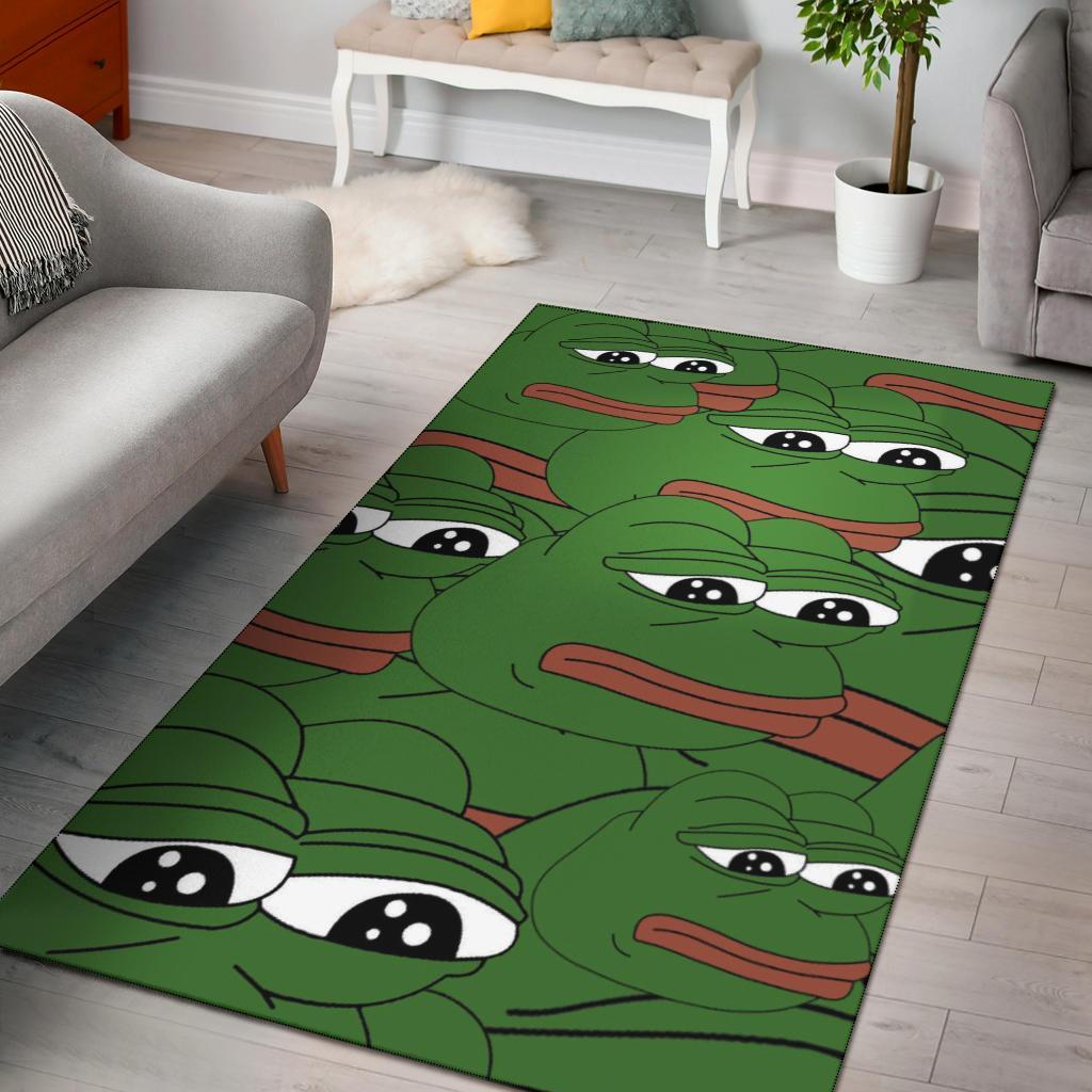 Pepe The Frog Area Rug Carpet