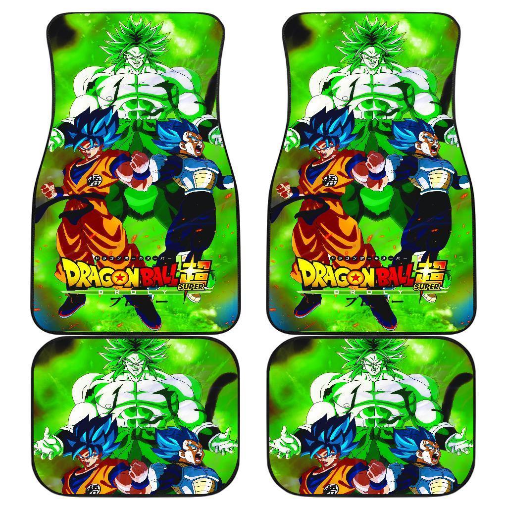 Broly Goku Gohan Dragon Ball The Movie Car Floor Mats 19211