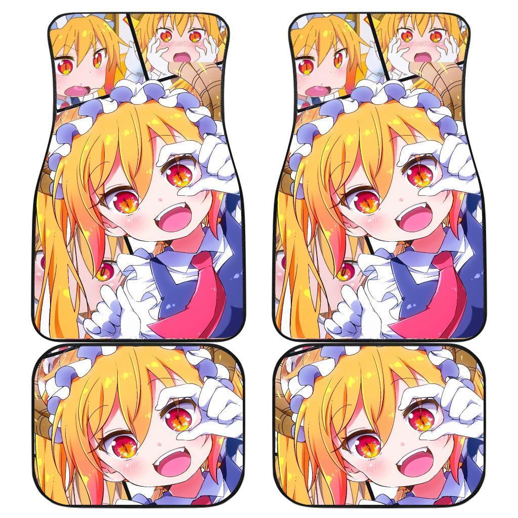 Kobayashi San Chi No Maid Funny Anime Car Floor Mats