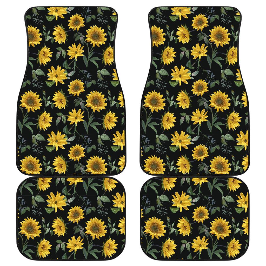 Sunflower Car Floor Mats Amazing Gift Ideas