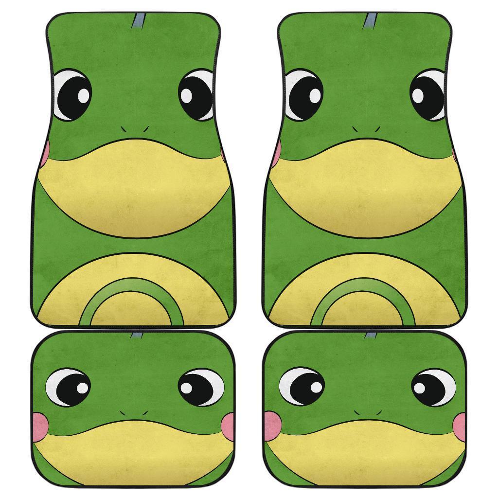 Politoed Pokemon Fat Face Car Floor Mats