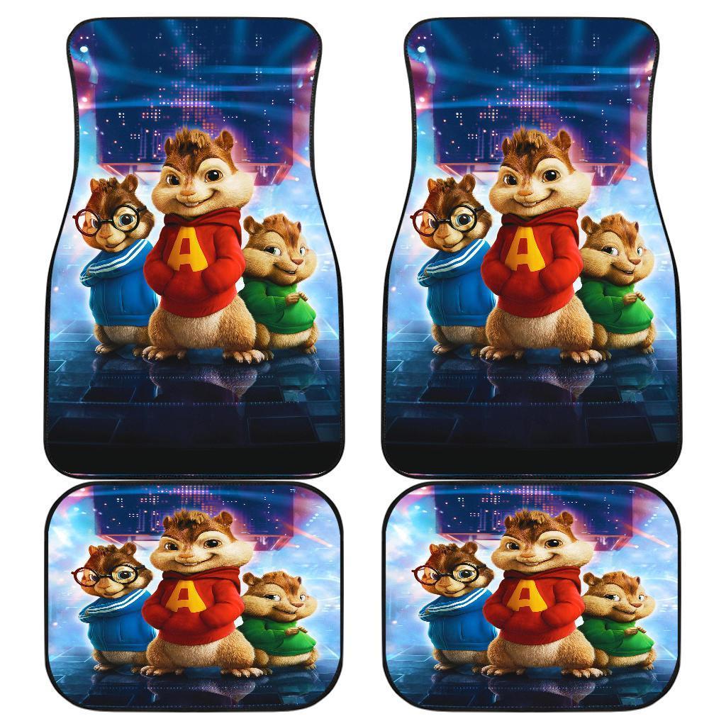 Alvin And The Chipmunks On Stage Car Floor Mats