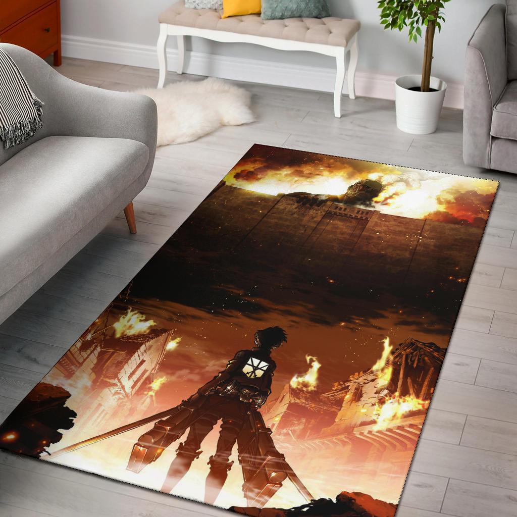 Attack On Titan Area Rug Carpet