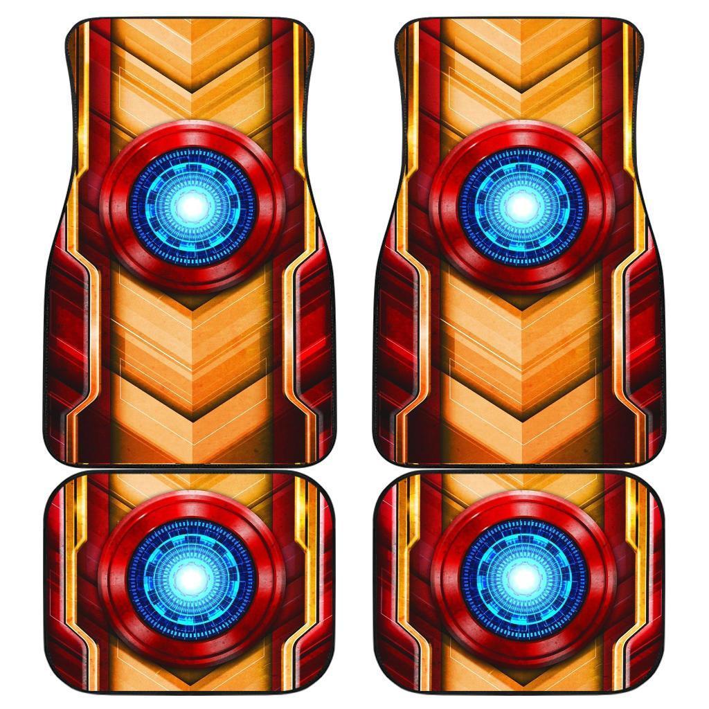 Iron Arc Iron Man Car Floor Mats