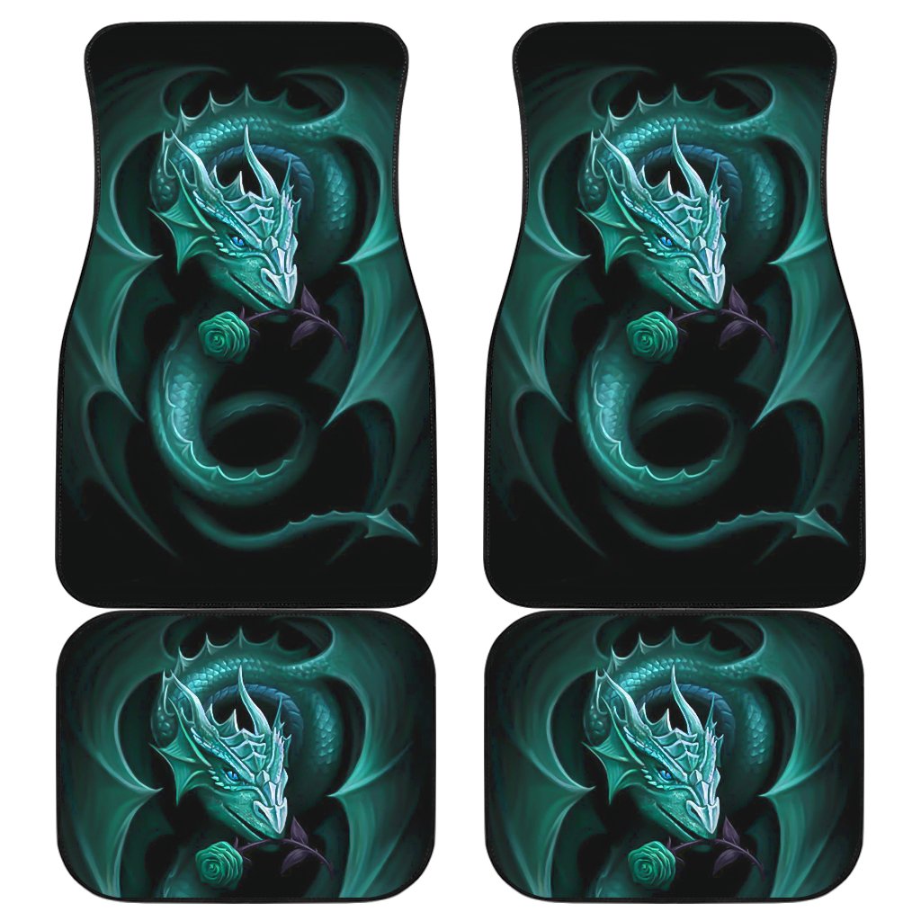 Dragon Art Design Animals Fantasy Car Floor Mats