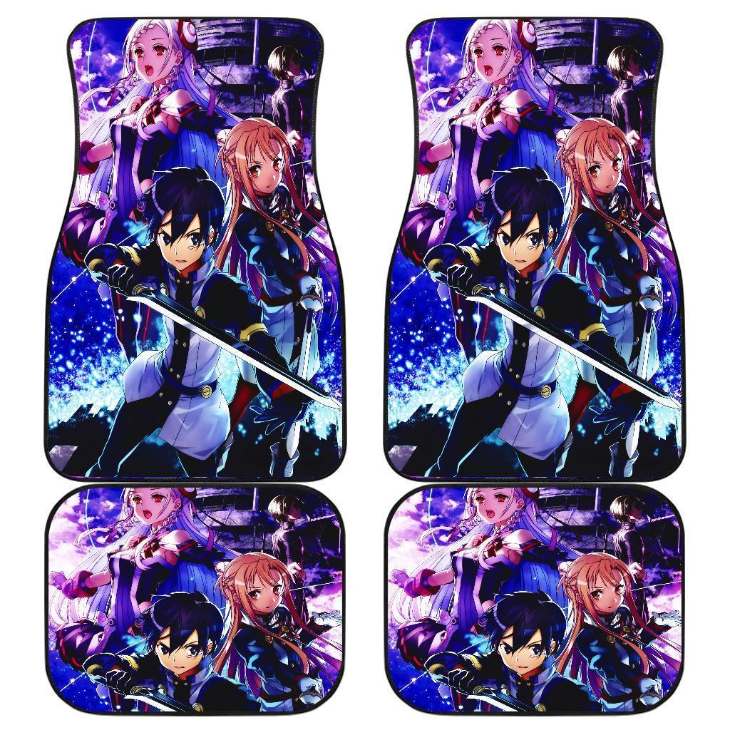 Sword Art Online Anime Car Floor Mats