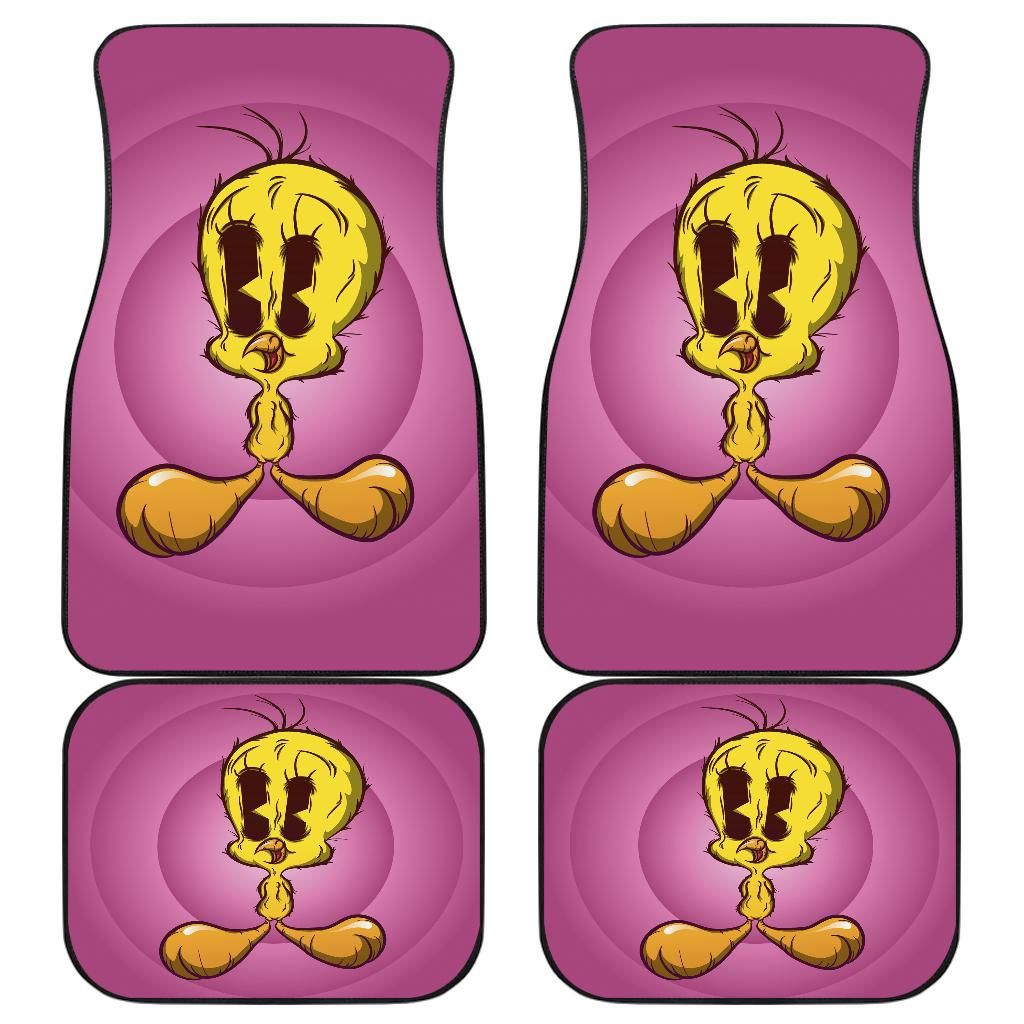 Tweety Car Floor Mats Looney Tunes Cartoon Fan Gift