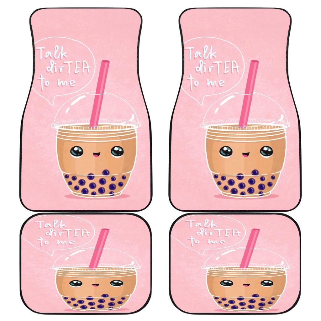 Boba Milk Tea Drinks Car Floor Mats