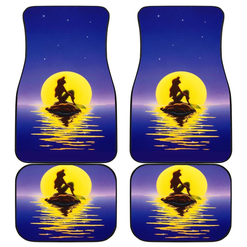 The Little Mermaid Singing Cartoon Car Floor Mats