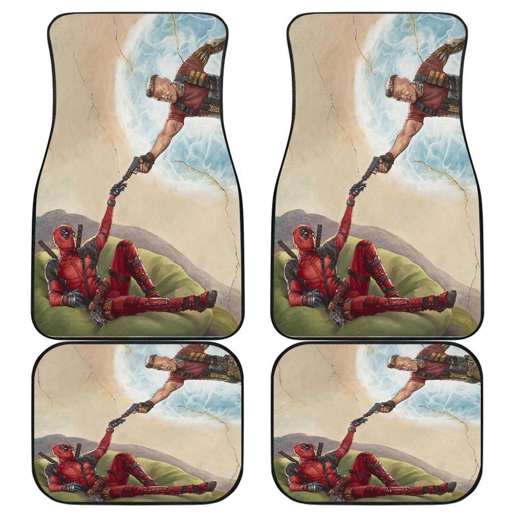 Deadpool & Cable Funny For Fans Car Floor Mats