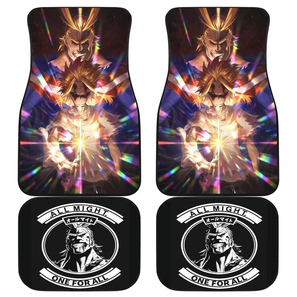 All Might One For All Car Floor Mats