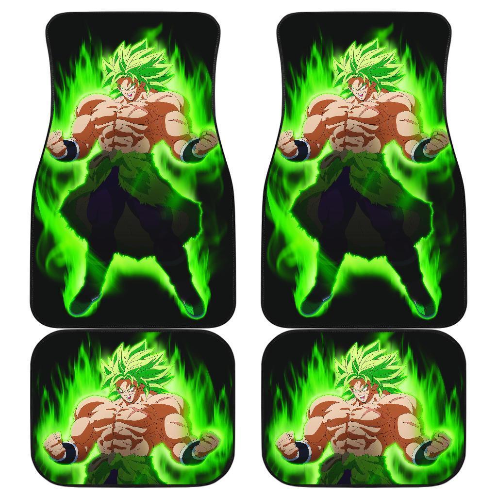 Broly Transform Angry Mode Dragon Ball Car Floor Mats