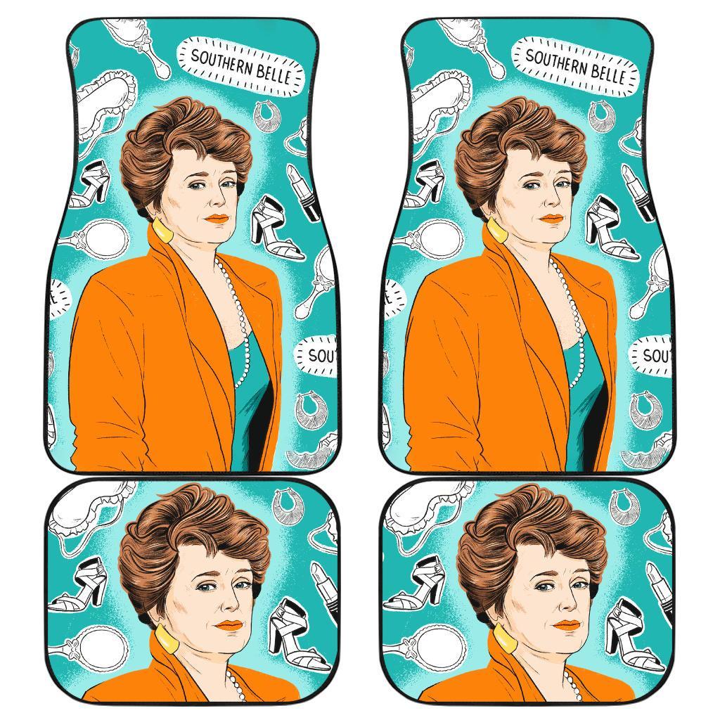 Southern Belle Car Floor Mats The Golden Girls Fan Gift