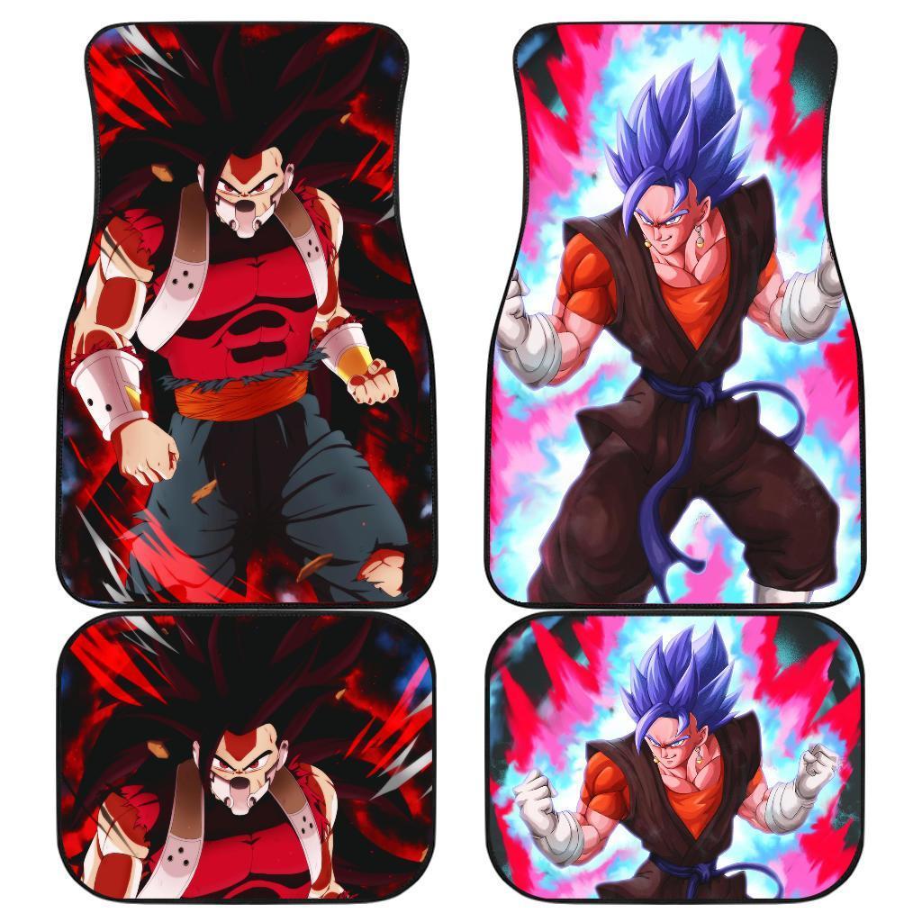 Vegito Ssj Blue Kaioken Vs Kanba Car Floor Mats