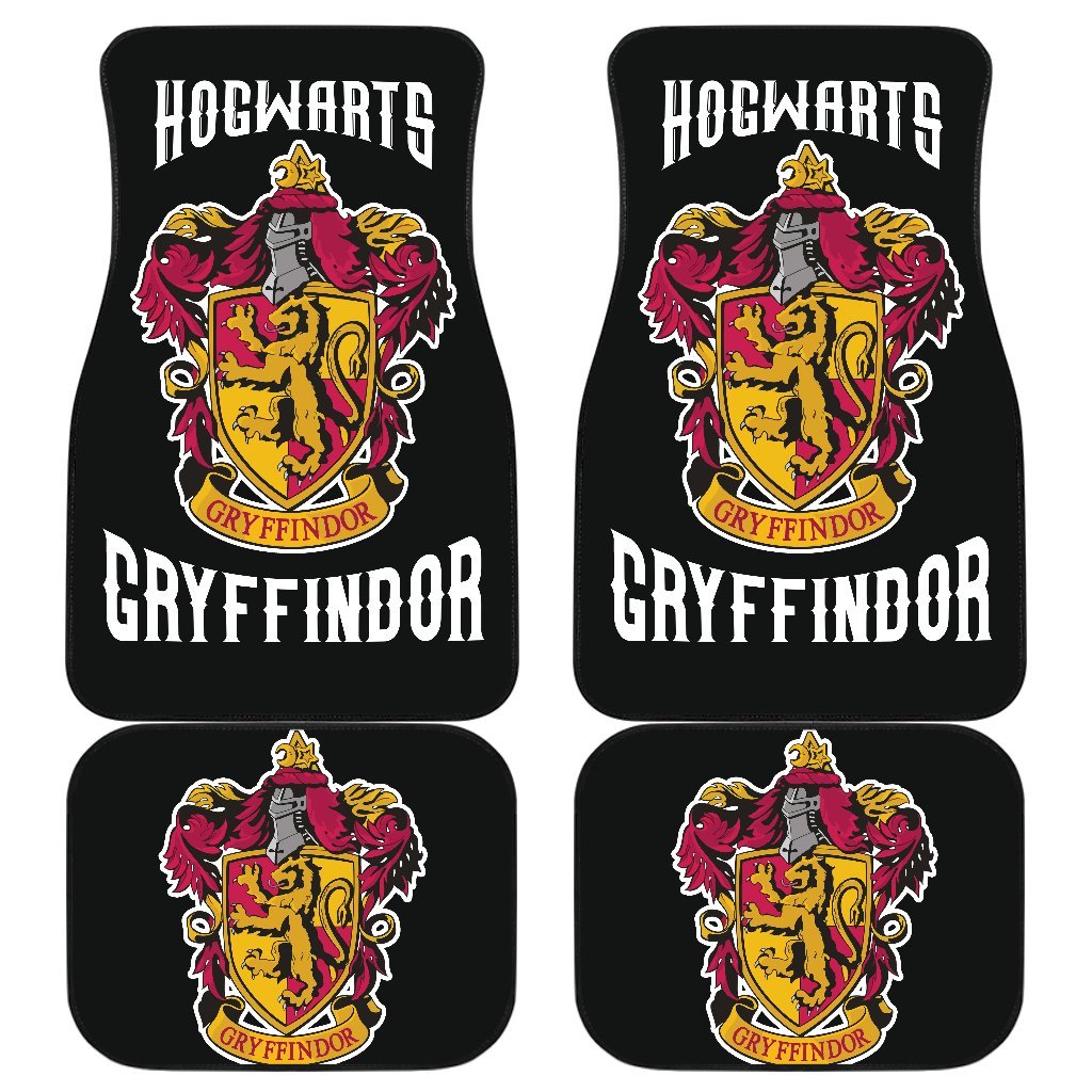 Harry Potter Movie Fan Car Floor Mats Gryffindor