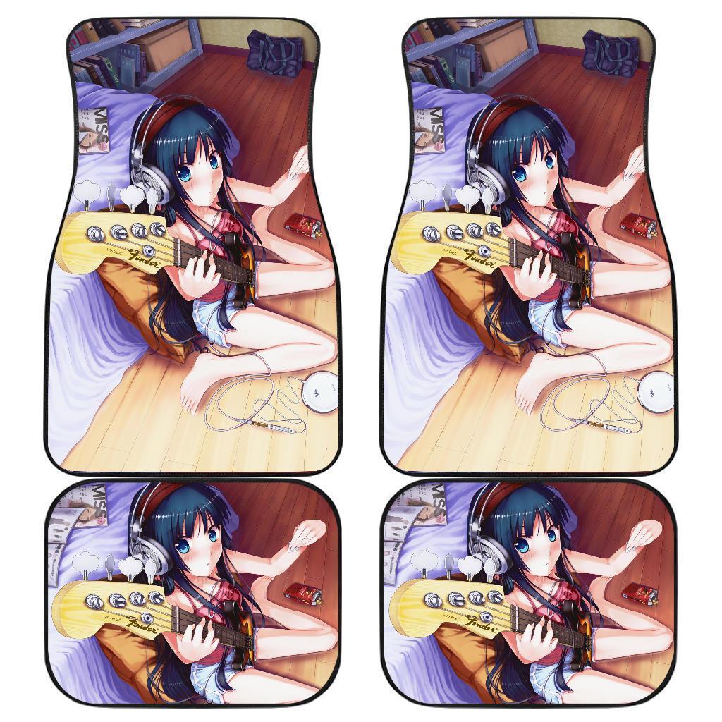 K On Anime Girl Sexy Car Floor Mats