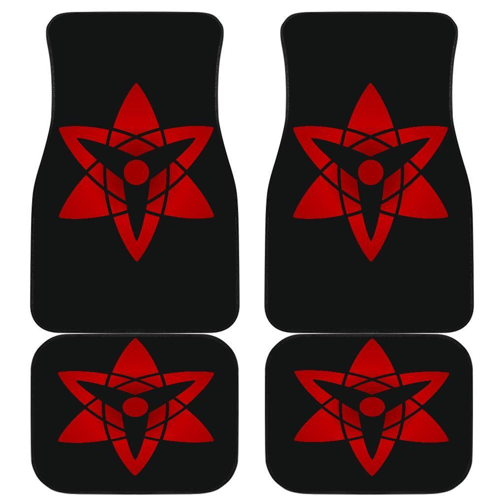 Magekyo Sharingan Eye Sign Naruto Anime Car Floor Mats