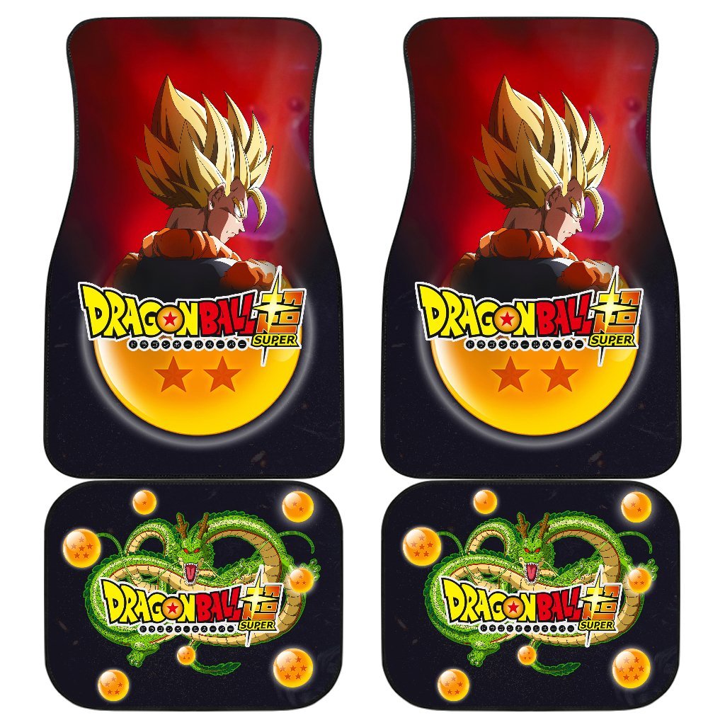 Goku Angry Shenon Car Floor Mats